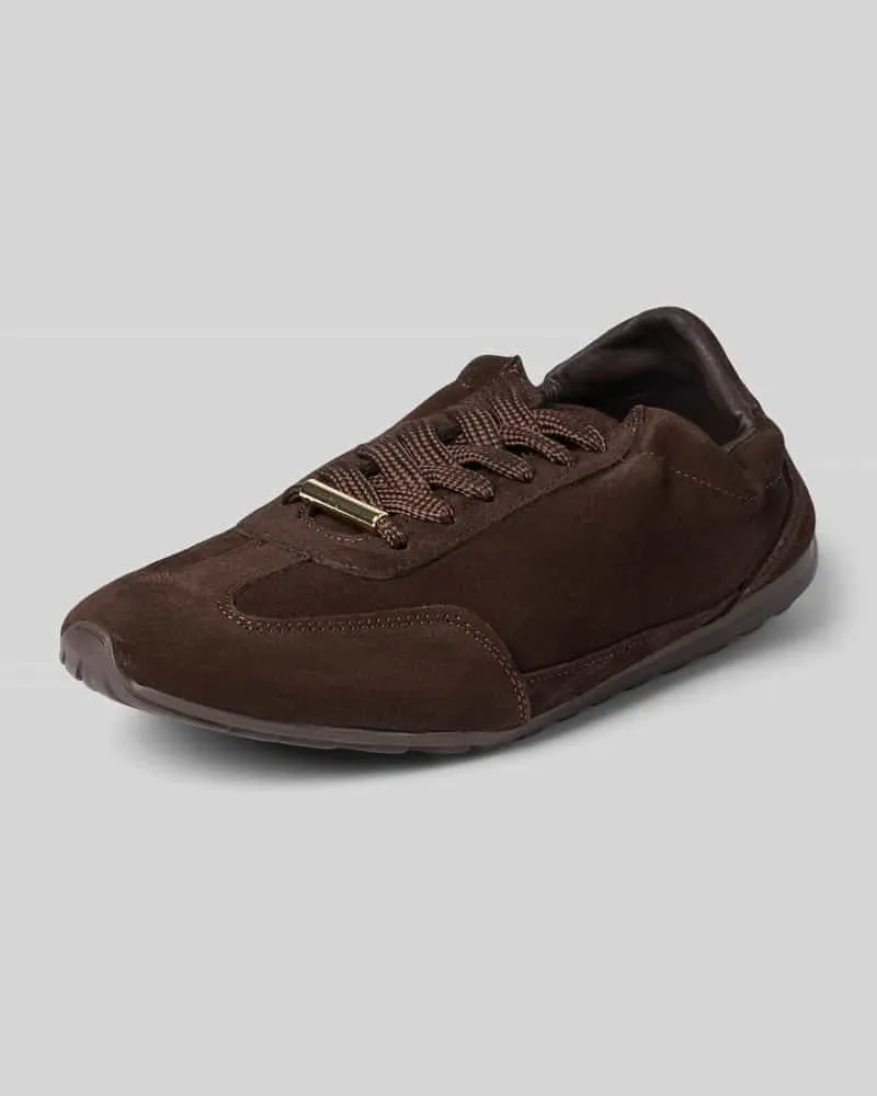 Steve Madden Sneaker aus Leder Modell 'Bobby-S Dunkelbraun