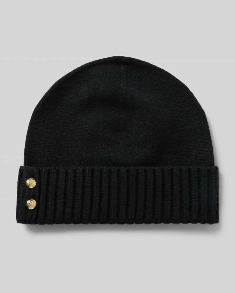 Ralph Lauren Beanie mit Label-Detail Black