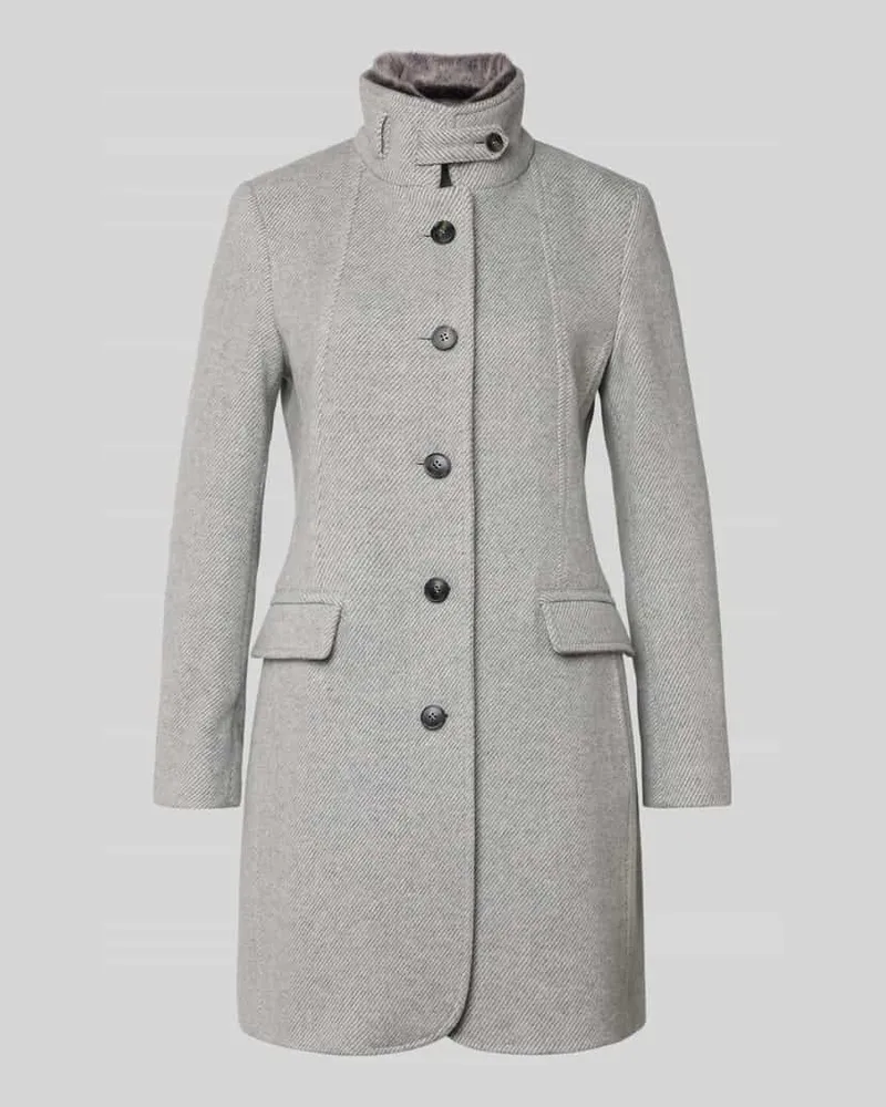 cinque Mantel mit Knopfleiste Modell 'ASTRALA Hellgrau