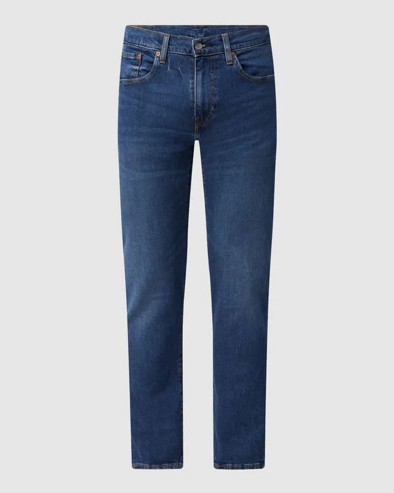 Levi's Tapered Fit Jeans mit Stretch-Anteil Modell "502 CROSS THE SKY Blau