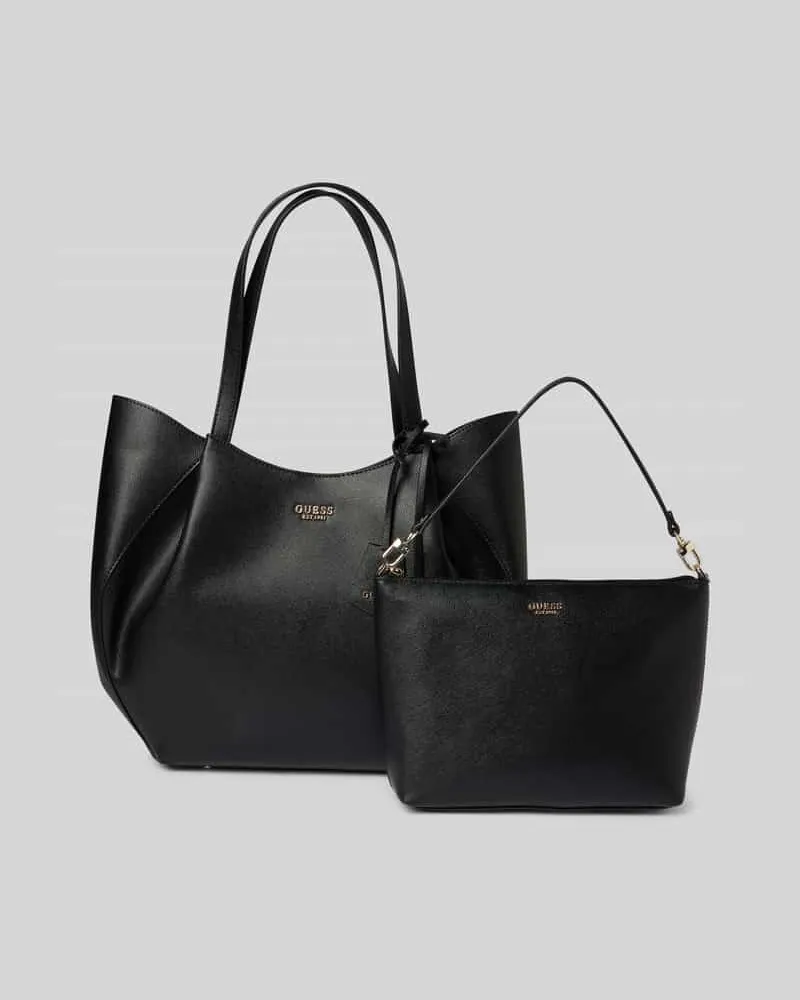 Guess Tote Bag mit Tragehenkel Modell 'AMORETTE Black