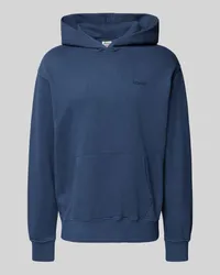 Levi's Hoodie mit Label-Stitching Modell 'THE AUTHENTIC Jeansblau