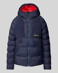 Napapijri Steppjacke mit Kapuze Modell 'MOESA Marine