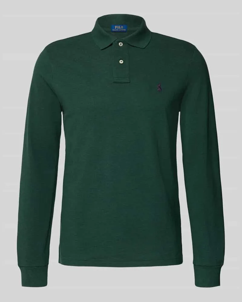 Ralph Lauren Poloshirt mit Label-Stitching Gruen