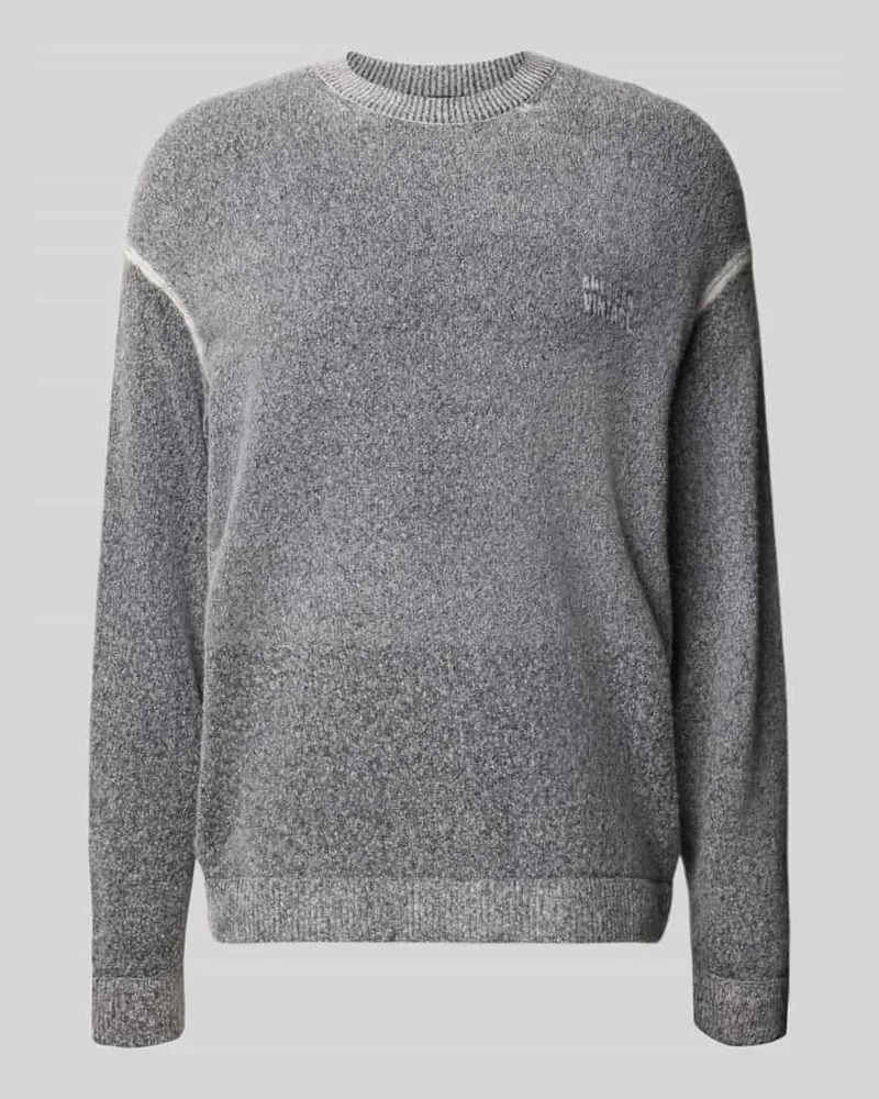 American Vintage Sweatshirt mit Rundhalsausschnitt Modell 'DAMSVILLE Mittelgrau