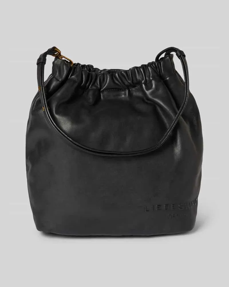 Liebeskind Handtasche mit Label-Detail Modell 'CLOUD Black