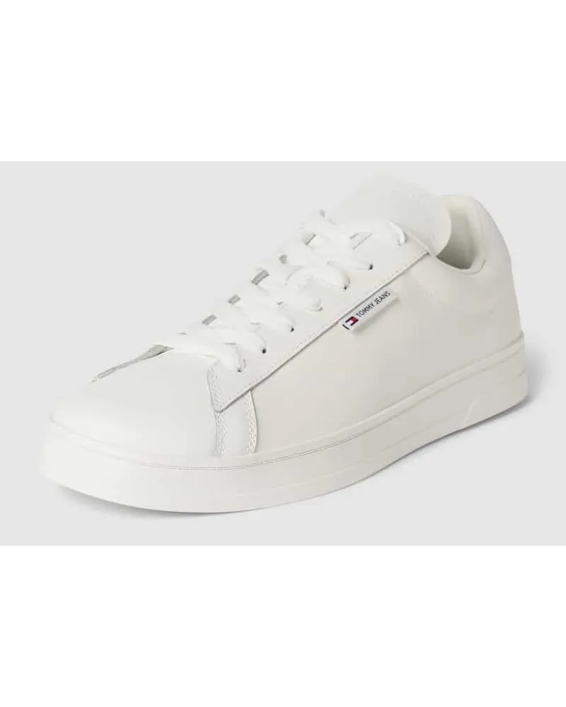 Tommy Hilfiger Sneaker in unifarbenem Design Weiss