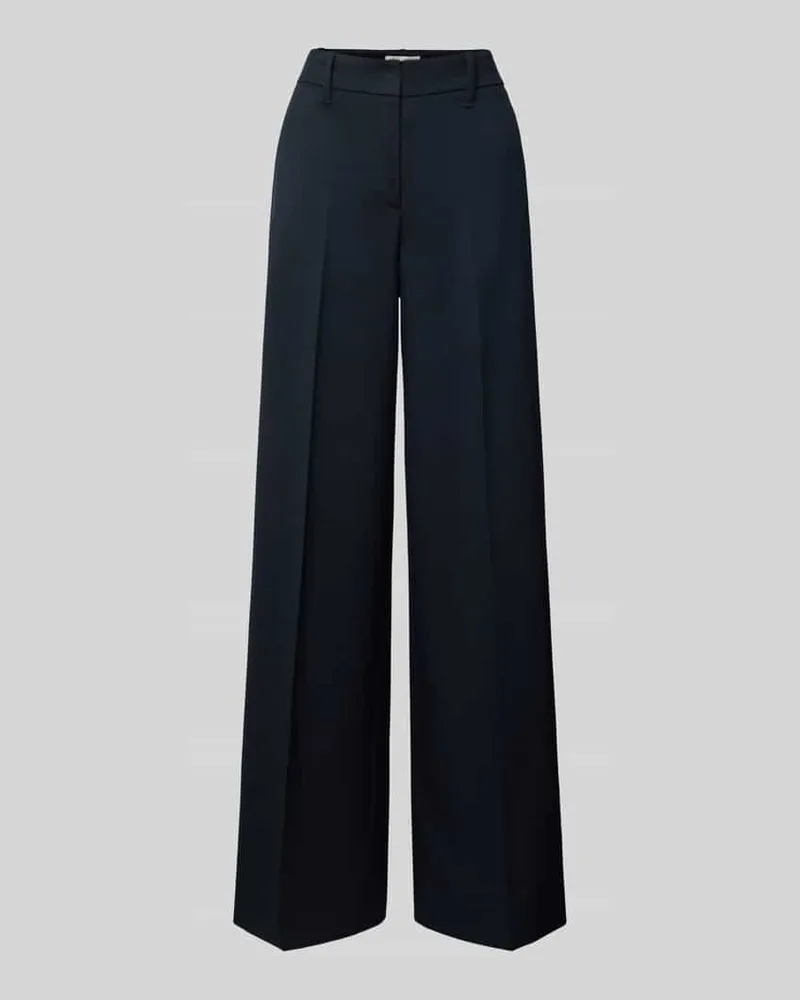 Marc O'Polo Relaxed Fit Anzughose mit Schurwoll-Anteil Marine