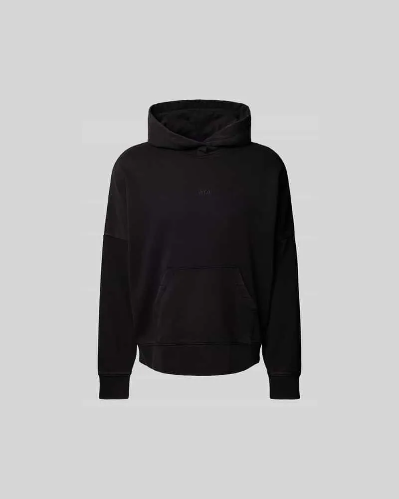 Won Hundred Oversized Hoodie mit Logo-Stitching Anthrazit