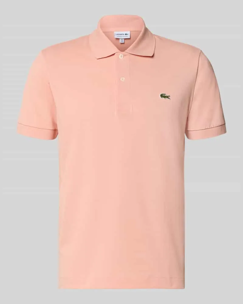 Lacoste Regular Fit Poloshirt aus Baumwoll-Mix Altrosa