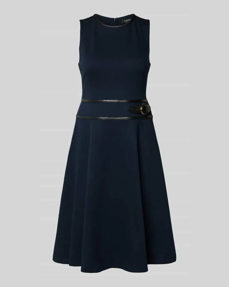 Ralph Lauren Tailliertes Businesskleid aus Baumwoll-Mix Modell 'TAZIO Marine