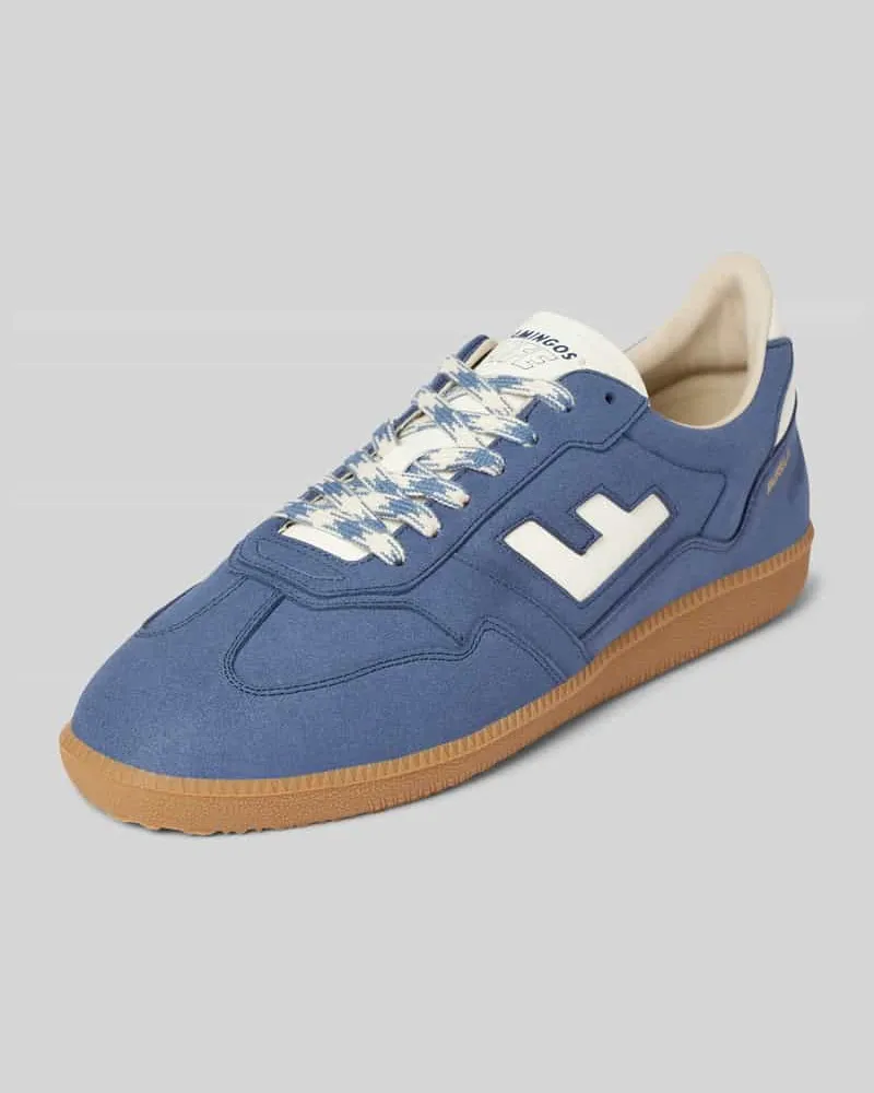 Flamingos Life Sneaker mit Label-Print Modell 'BURELA SLIM Marine