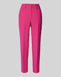 JOOP! Tapered Fit Stoffhose mit Bügelfalten Fuchsia