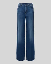 Marc Cain Wide Leg Jeans im 5-Pocket-Design Blau