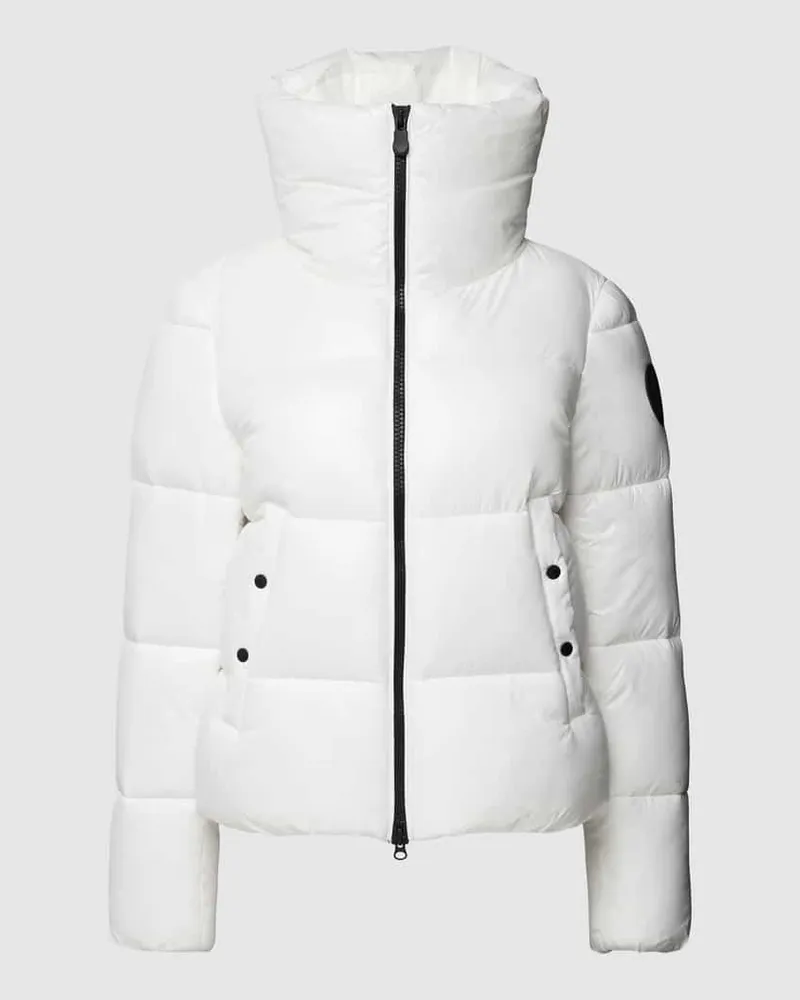 Save The Duck Steppjacke mit Label-Patch Modell 'ISLA Weiss
