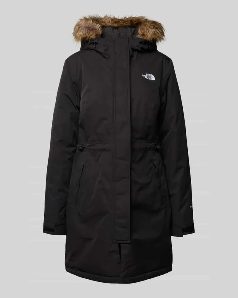 The North Face Funktionsparka mit Logo-Stitching Modell 'Zaneck Black