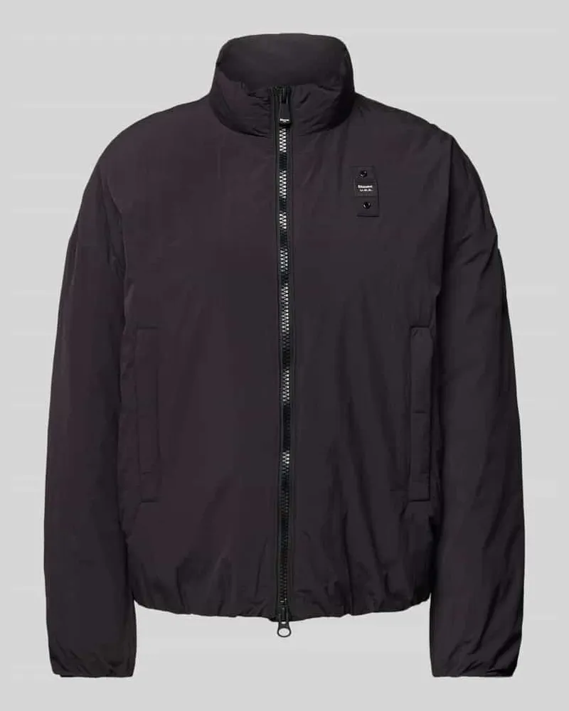 Blauer Jacke mit Zweiwege-Reißverschluss Modell 'BELLAMI Black