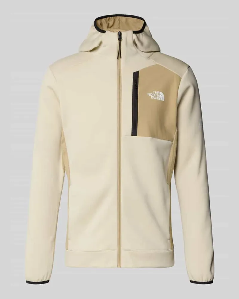 The North Face Funktionsjacke mit Napoleontasche Modell 'MOUNTAIN ATHLETICS Ecru