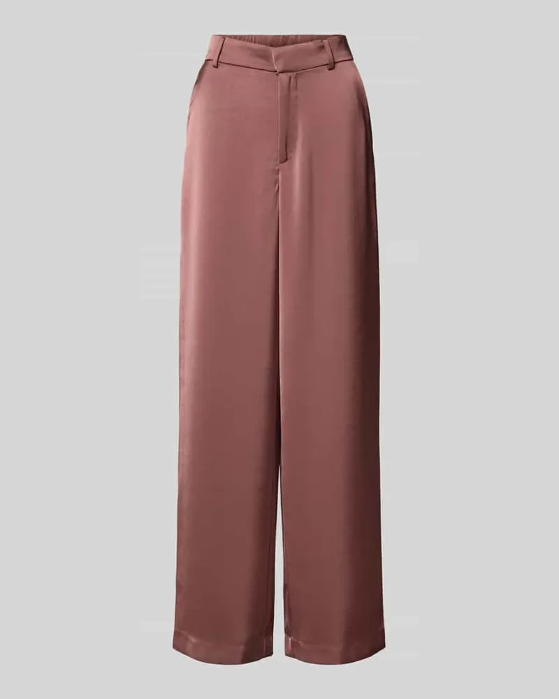 Neo Noir Stoffhose mit französischen Eingrifftaschen Modell 'Emmett Altrosa