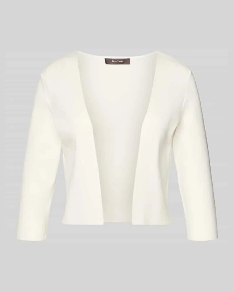 Vera Mont Regular Fit Bolero aus Viskose-Mix Offwhite