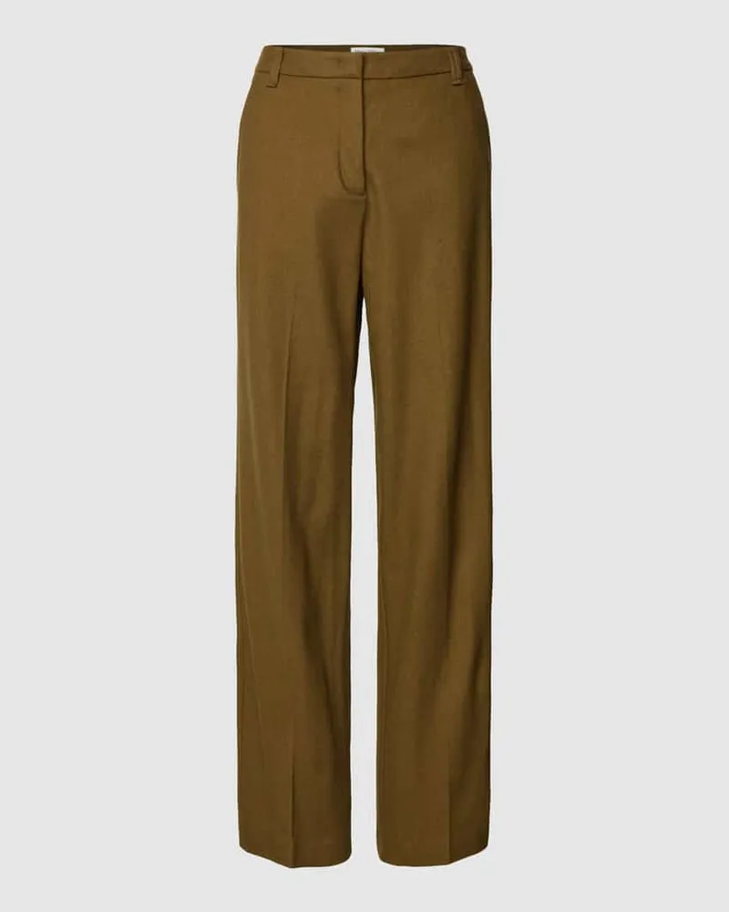 Marc O'Polo Stoffhose mit französischen Eingrifftaschen Khaki