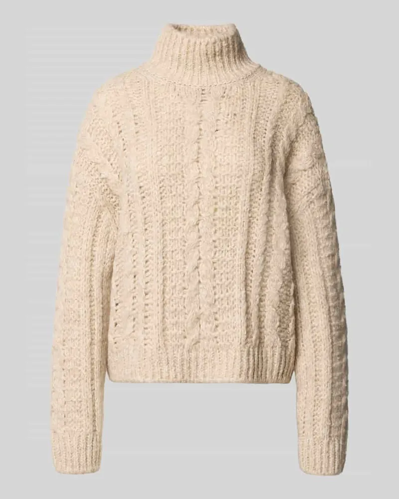 Marc O'Polo Oversized Pullover aus Alpaka-Baumwoll-Mix Offwhite