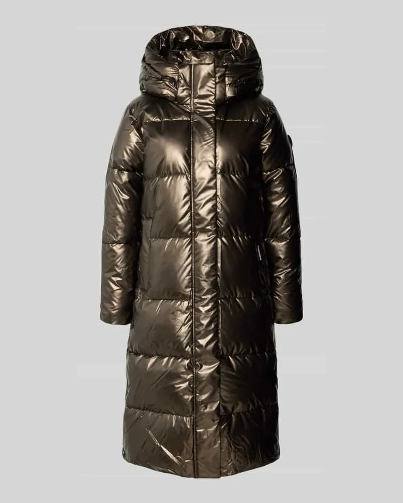 khujo Steppmantel mit Kapuze Modell 'RACHEL Taupe