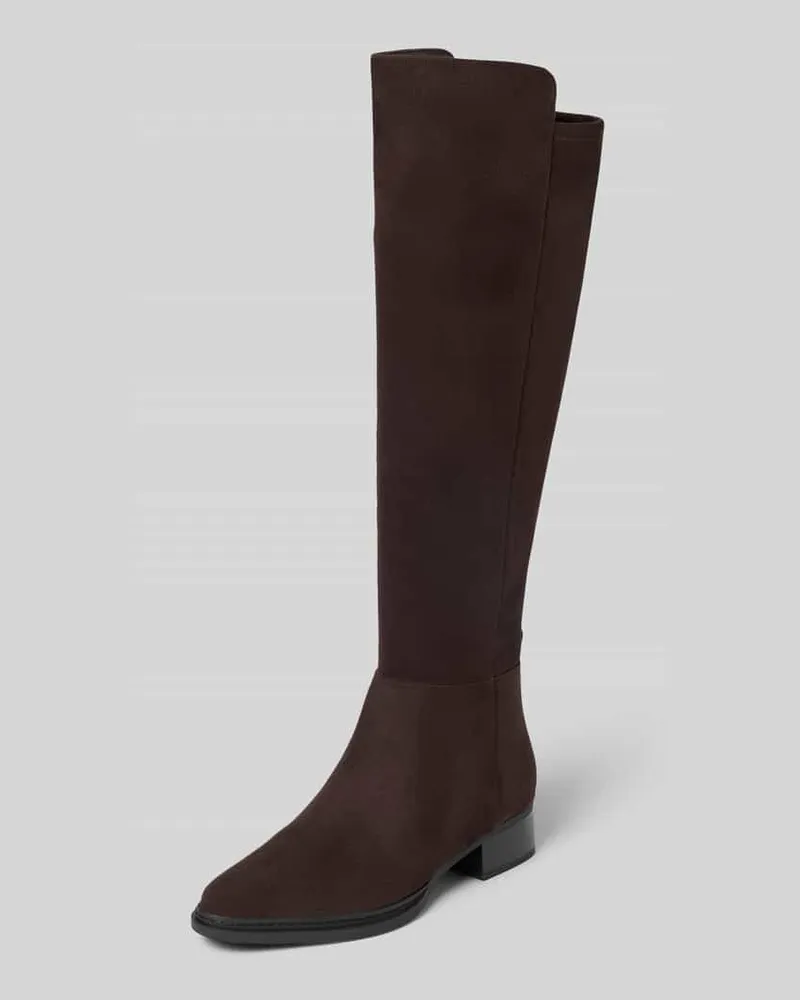 Michael Kors Stiefel mit Label-Detail Dunkelbraun