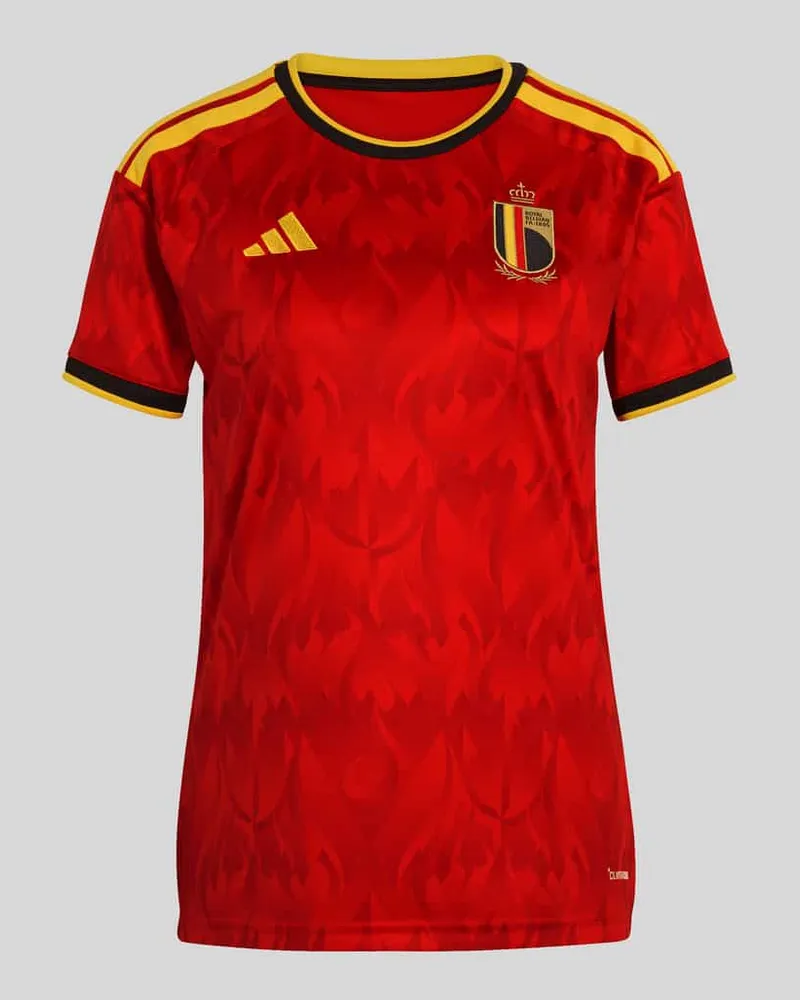 adidas Regular Fit T-Shirt Trikot Modell 'BELGIEN Rot