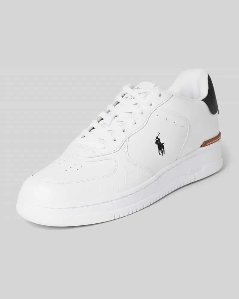Ralph Lauren Sneaker mit Schnürverschluss Black