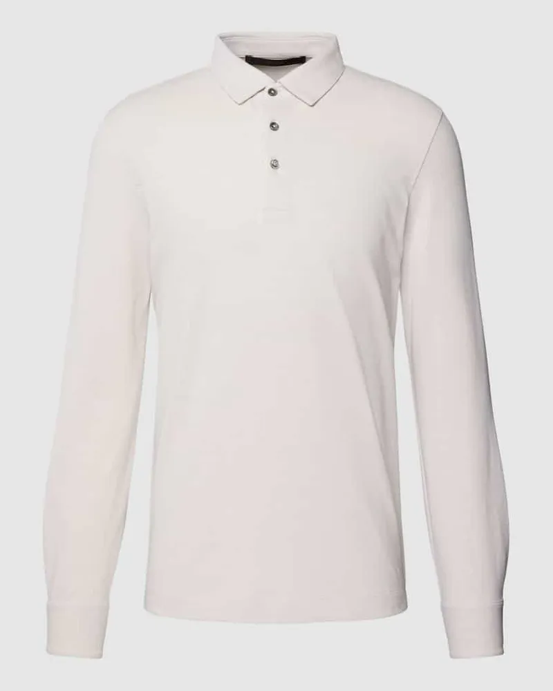 windsor. Poloshirt mit langen Ärmeln Modell 'Patrizio Beige