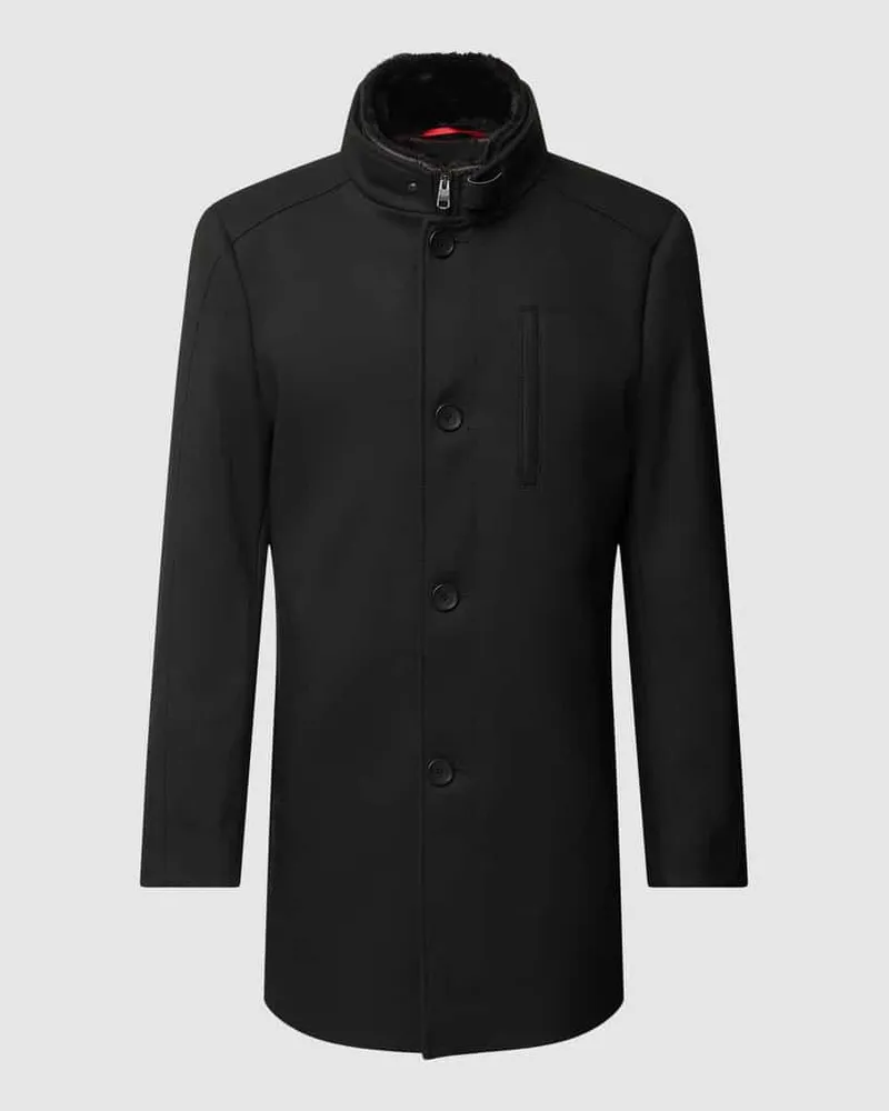 cinque Kurzmantel im Double-Layer-Look Modell 'Arsenal Black