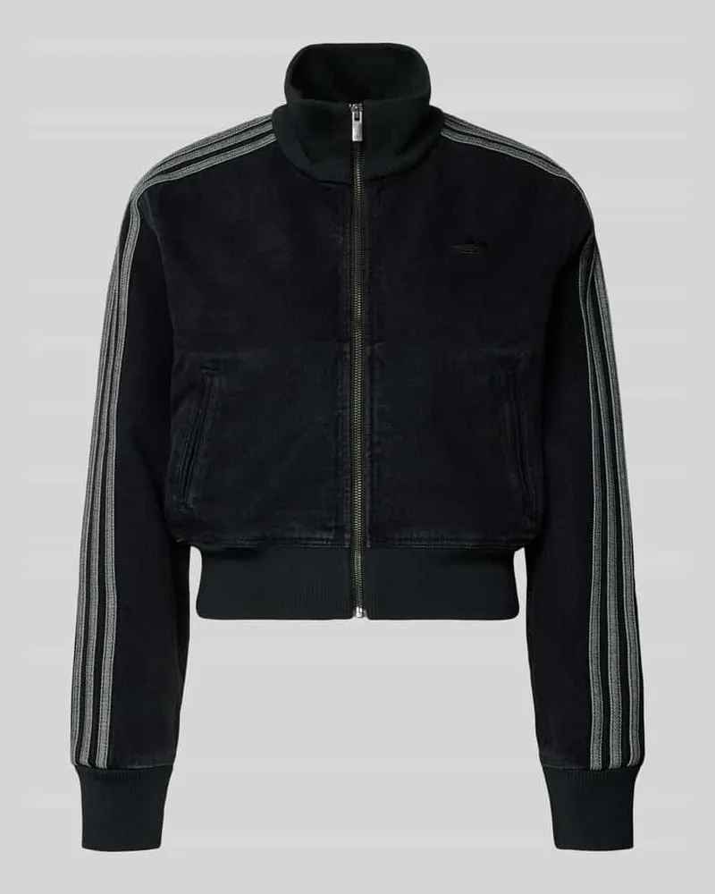 adidas Jacke mit Reißverschluss Anthrazit