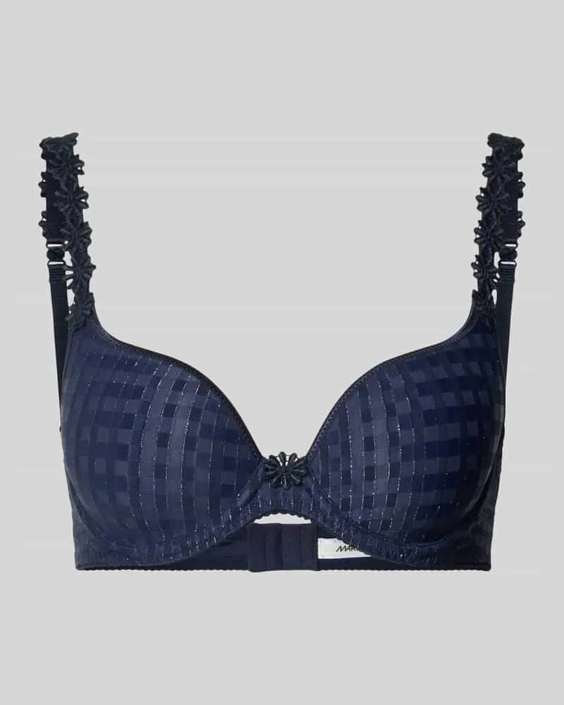 Marie Jo BH mit floralen Applikationen Modell 'AVERO Dunkelblau
