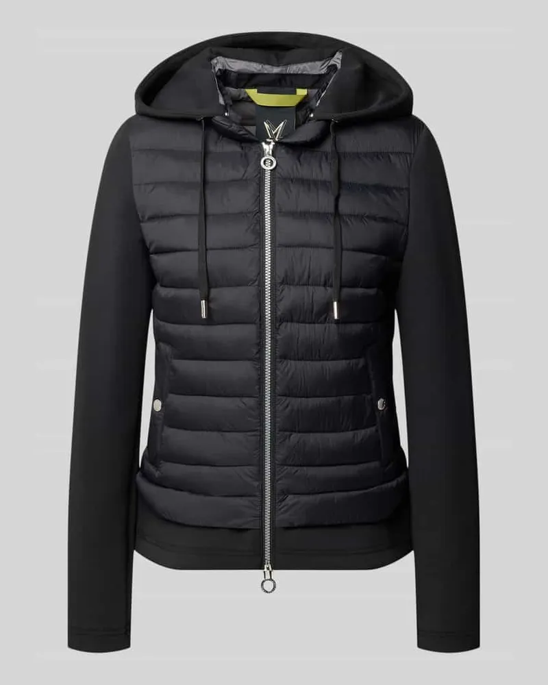 Fuchs Schmitt Jacke aus Baumwoll-Mix in Stepp-Optik Black
