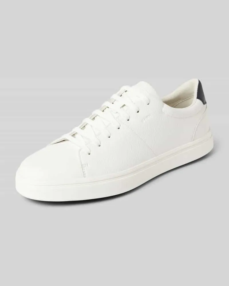 Geox Sneaker mit Schnürverschluss Weiss