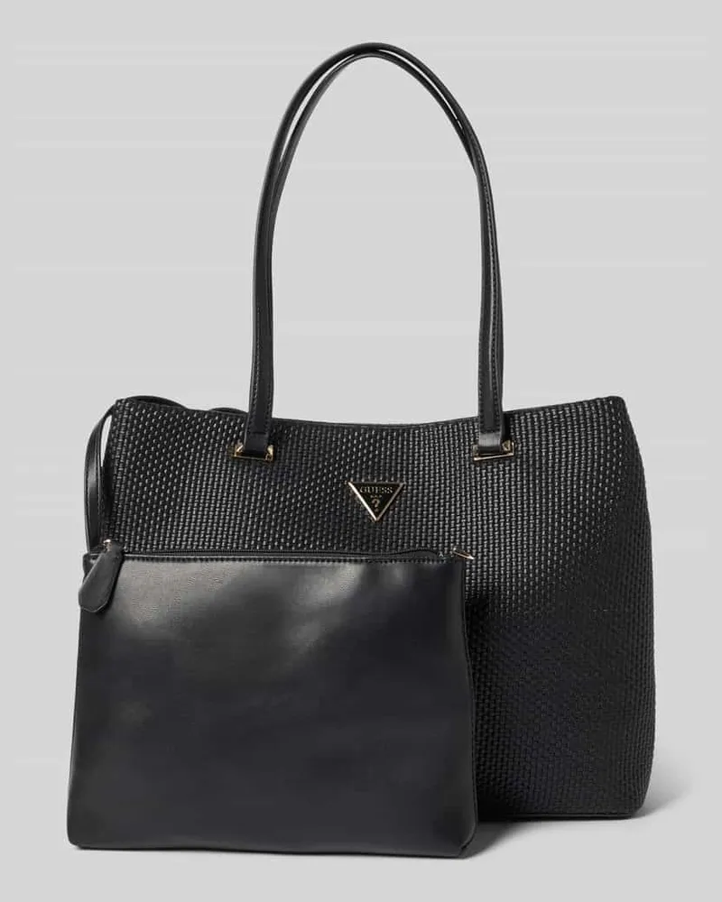 Guess Handtasche mit Label-Applikation Modell 'PHAEDRA Black