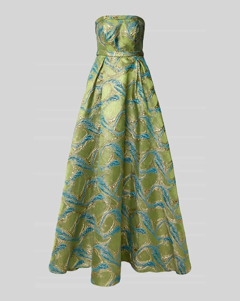 TROYDEN Abendkleid im Off-Shoulder-Look Gruen