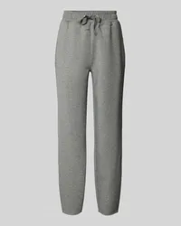 HUGO BOSS Sweatpants mit Tunnelzug Modell 'Ebrandi Hellgrau