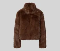 Jacke aus Kunstfell