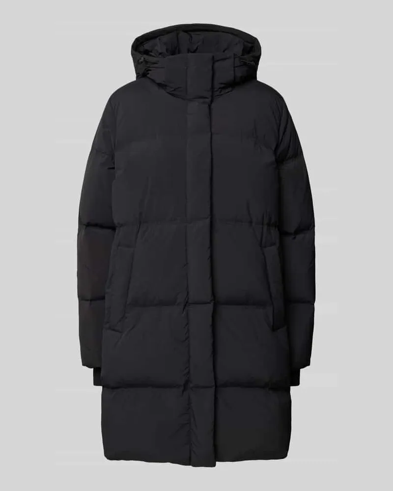 Selected Steppmantel mit Stehkragen Modell 'SOFIE Black