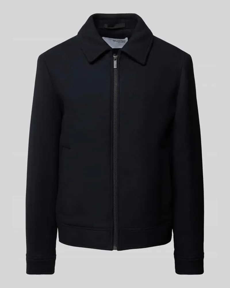 Selected Homme Jacke mit Umlegekragen Modell 'NEW FILIP Black