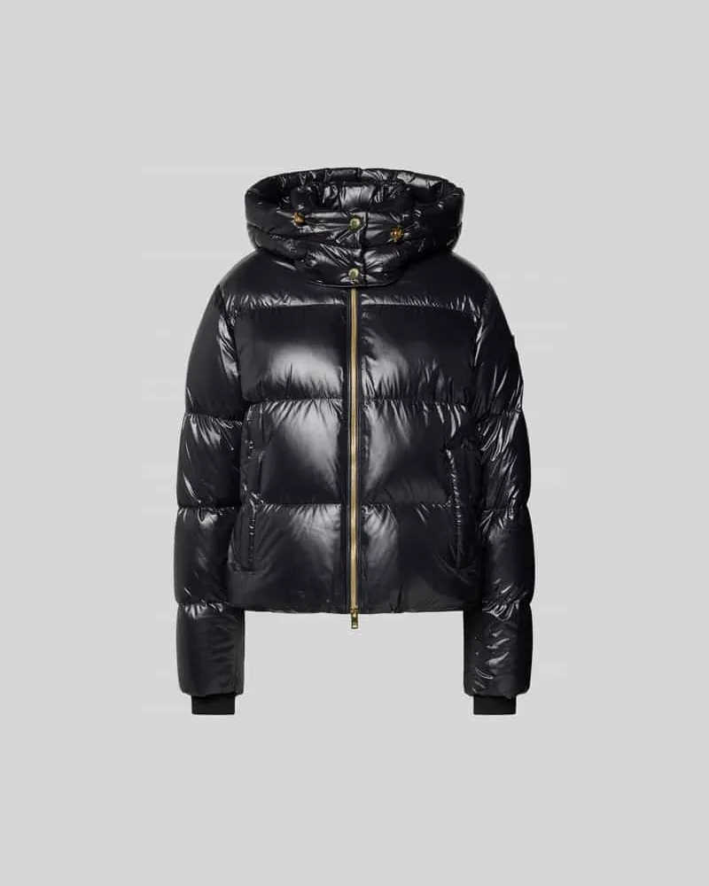 Moose Knuckles Regular Fit Steppjacke mit Kapuze Black