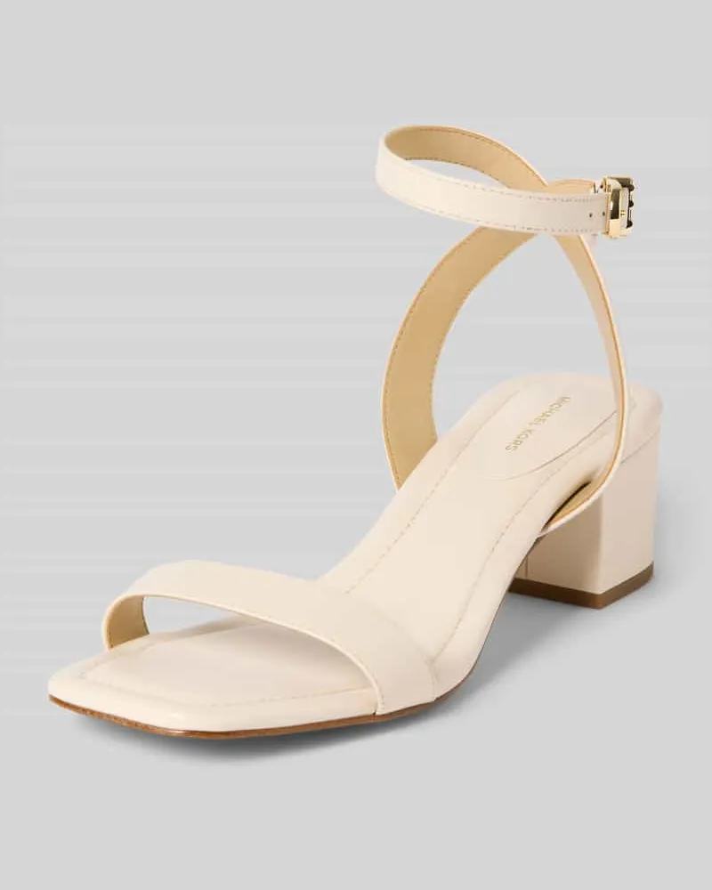 Michael Kors Sandalatte aus Leder Modell 'MERRIAM Offwhite