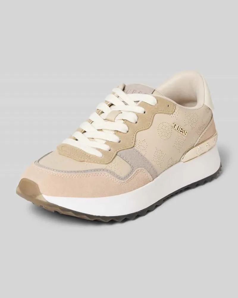 Guess Sneaker mit Logo-Applikation Modell 'Vinsa Sand