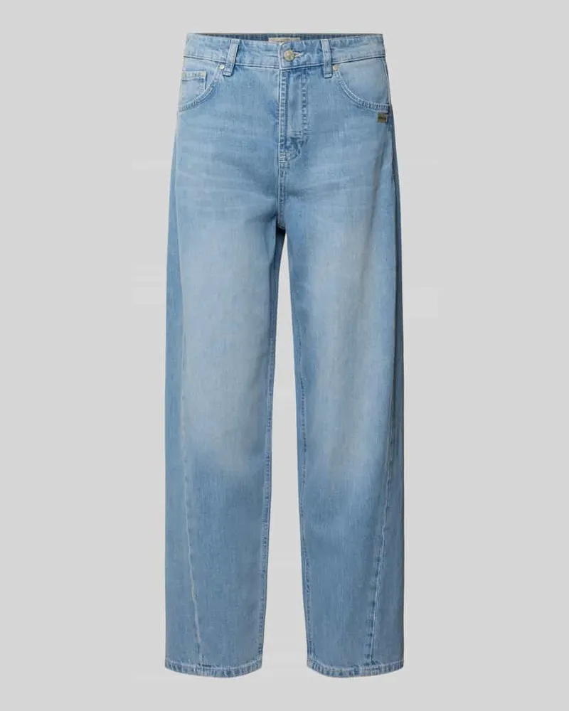 Gang Barrel Fit Jeans mit Label-Detail Modell 'Blake Blau