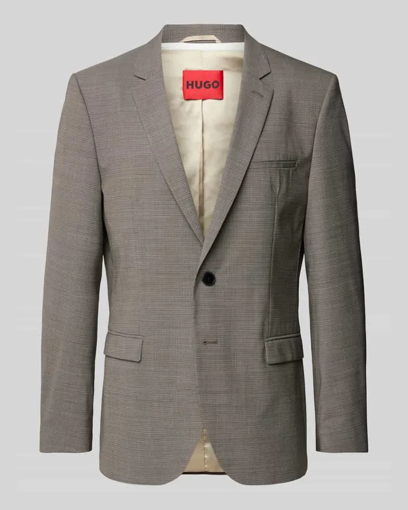 HUGO BOSS 2-Knopf-Sakko mit Pattentaschen Modell 'Arti Beige
