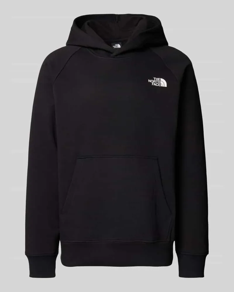 The North Face Hoodie mit Label-Stitching Modell 'RAGLAN REDBOX Black