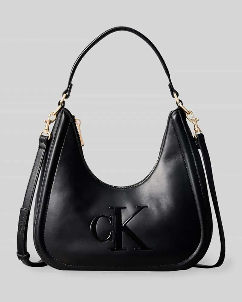 Calvin Klein Umhängetasche mit Logo-Prägung Black