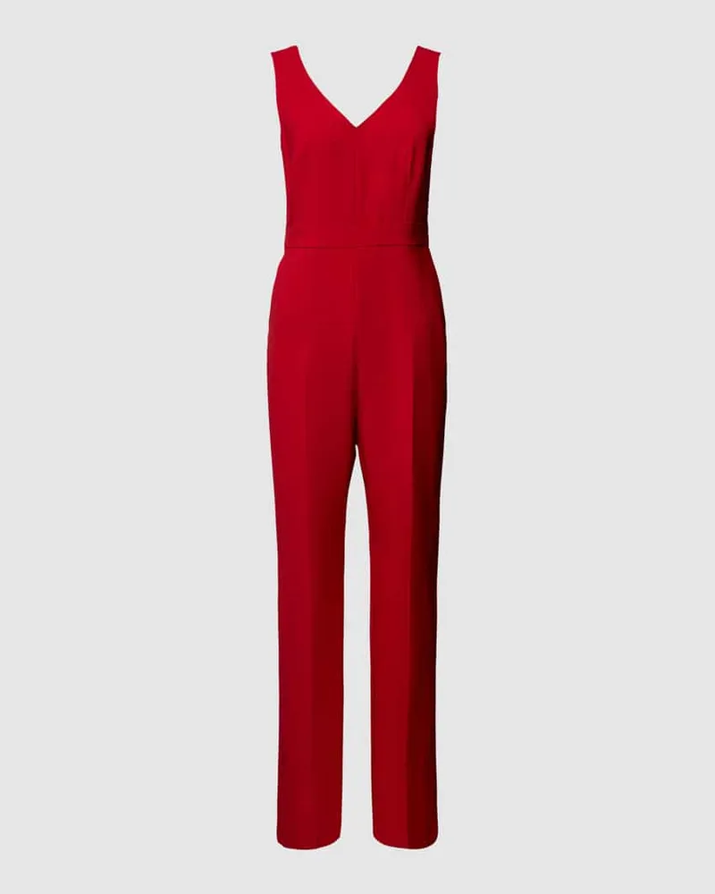 Pennyblack Jumpsuit mit V-Ausschnitt Modell 'COLIMBO Rot